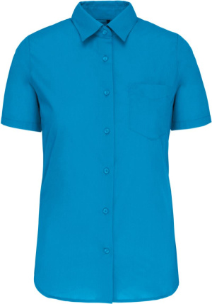 Popelínová blúzka "Judith" s krátkym rukávom