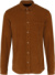 Manšestrová košeľa s dlhým rukávom - Kariban, farba - washed brandy, veľkosť - XXL