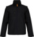 Bunda 2 v 1 s odnímateľnými rukávmi - Kariban, farba - black/orange/black, veľkosť - XL