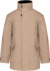 Parka - Kariban, farba - beige, veľkosť - XS