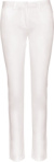 Dámske chino nohavice - Kariban, farba - white, veľkosť - (48)