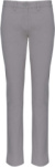 Dámske chino nohavice - Kariban, farba - fine grey, veľkosť - (34)