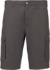 Pánske bermudy - Kariban, farba - light charcoal, veľkosť - (38)