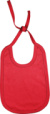 Detský obojstranný podbradník - Kariban, farba - red, veľkosť - Onesize