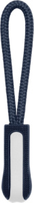 4 ks prívesok na zips - Kariban, farba - navy/white, veľkosť - Onesize