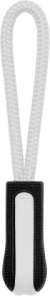 4 ks prívesok na zips - Kariban, farba - black/white, veľkosť - Onesize