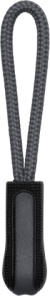 4 ks prívesok na zips - Kariban, farba - black/convoy grey, veľkosť - Onesize