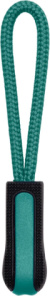 4 ks prívesok na zips - Kariban, farba - black/kelly green, veľkosť - Onesize