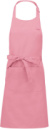 Zástera s náprsenkou - Kariban, farba - dark pink, veľkosť - Onesize