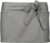 Krátka barová zástera - Kariban, farba - light grey, veľkosť - Onesize