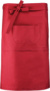 Stredne dlhá barová zástera - Kariban, farba - red, veľkosť - Onesize
