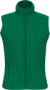 Dámska mikroflísová vesta "Melodie" - Kariban, farba - kelly green, veľkosť - 4XL