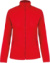 Dámska mikroflísová bunda "Maureen" - Kariban, farba - red, veľkosť - 4XL