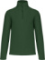 Mikroflísová mikina so štvrtinovým zipsom "Enzo" - Kariban, farba - forest green, veľkosť - 4XL