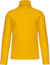 Mikroflísová mikina so štvrtinovým zipsom "Enzo" - Kariban, farba - yellow, veľkosť - XL