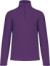 Mikroflísová mikina so štvrtinovým zipsom "Enzo" - Kariban, farba - purple, veľkosť - XL