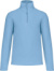 Mikroflísová mikina so štvrtinovým zipsom "Enzo" - Kariban, farba - sky blue, veľkosť - XXL