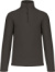 Mikroflísová mikina so štvrtinovým zipsom "Enzo" - Kariban, farba - dark grey, veľkosť - XL