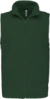 Mikrofleecová vesta "Luca" - Kariban, farba - forest green, veľkosť - S