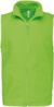 Mikrofleecová vesta "Luca" - Kariban, farba - lime, veľkosť - 4XL