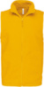 Mikrofleecová vesta "Luca" - Kariban, farba - yellow, veľkosť - S