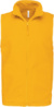 Mikrofleecová vesta "Luca" - Kariban, farba - yellow, veľkosť - 3XL