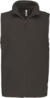Mikrofleecová vesta "Luca" - Kariban, farba - dark grey, veľkosť - XL