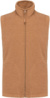 Mikrofleecová vesta "Luca" - Kariban, farba - camel heather, veľkosť - L