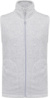Mikrofleecová vesta "Luca" - Kariban, farba - ash heather, veľkosť - XXL