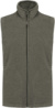 Mikrofleecová vesta "Luca" - Kariban, farba - green marble heather, veľkosť - S