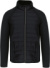 Športová hybridná strečová bunda - Kariban, farba - čierna, veľkosť - XS