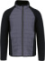 Športová hybridná strečová bunda - Kariban, farba - sporty grey/black, veľkosť - XS