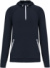 Športová mikina s kapucňou a 1/4 zipsom - Kariban, farba - navy, veľkosť - XXL