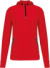 Športová mikina s kapucňou a 1/4 zipsom - Kariban, farba - red, veľkosť - 3XL