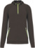 Športová mikina s kapucňou a 1/4 zipsom - Kariban, farba - dark grey, veľkosť - M