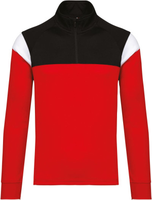 Tréningová mikina so zapínaním na 1/4 zips
