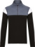 Tréningová mikina so zapínaním na 1/4 zips - Kariban, farba - black/sporty grey, veľkosť - 4XL