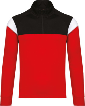 Detská tréningová mikina so zapínaním na 1/4 zips