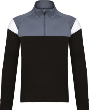 Detská tréningová mikina so zapínaním na 1/4 zips