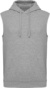 Unisex mikina s kapucňou bez rukávov - Kariban, farba - oxford grey, veľkosť - XS