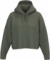 Dámska crop mikina s kapucňou - Kariban, farba - sporty khaki, veľkosť - XL