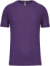 Pánske športové tričko - Kariban, farba - violet, veľkosť - XXL