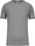 Pánske športové tričko - Kariban, farba - fine grey, veľkosť - 3XL