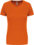 Dámske športové tričko - Kariban, farba - orange, veľkosť - M
