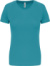 Dámske športové tričko - Kariban, farba - light turquoise, veľkosť - XXL