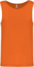 Pánske športové tielko - Kariban, farba - fluorescent orange, veľkosť - XL