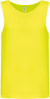 Pánske športové tielko - Kariban, farba - fluorescent yellow, veľkosť - M