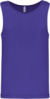 Pánske športové tielko - Kariban, farba - violet, veľkosť - L