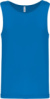 Pánske športové tielko - Kariban, farba - aqua blue, veľkosť - M