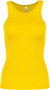 Dámske športové tielko - Kariban, farba - true yellow, veľkosť - L